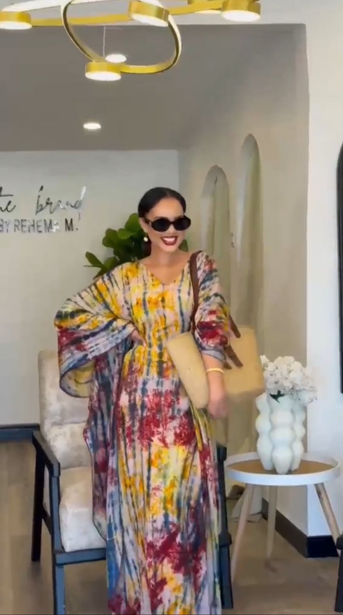 Sunset glow kaftan