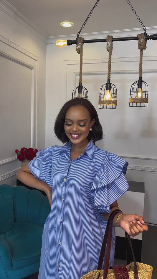 Nuru shirt dress